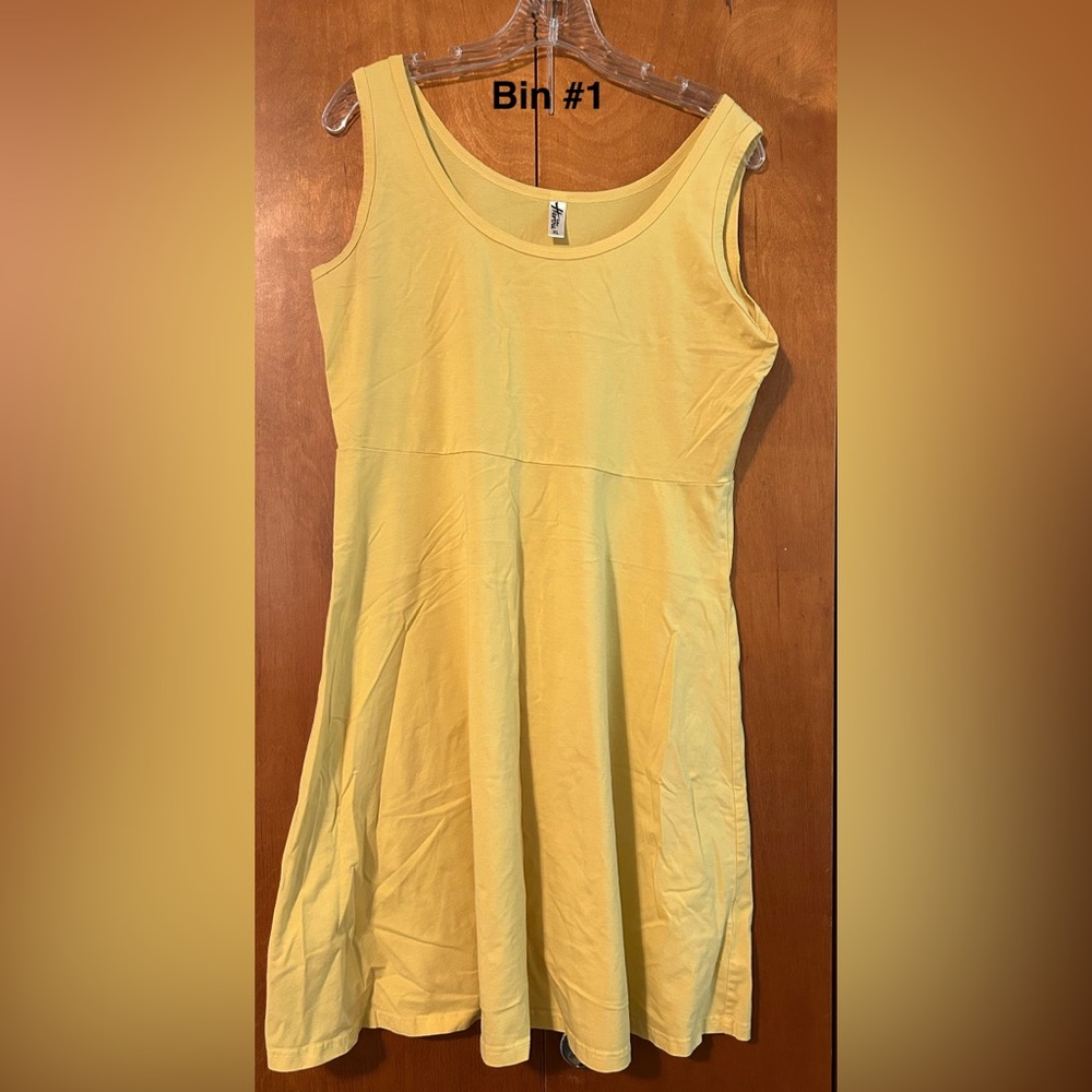 Sunshine Yellow Sleeveless Women's Dress ☀️